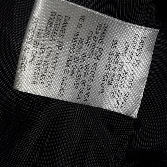 OutBrook Women's Black Leather Coat Size: Small - Picture 8 of 8